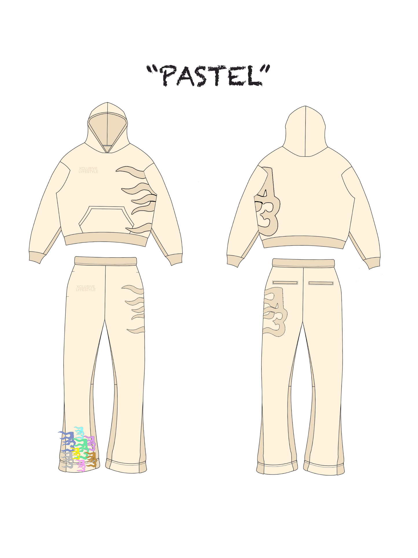 “PASTEL” SWEATS