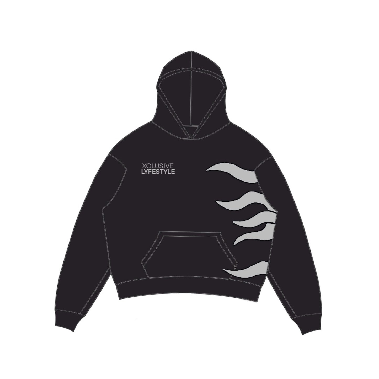 “GRAYSCALE” HOODIE